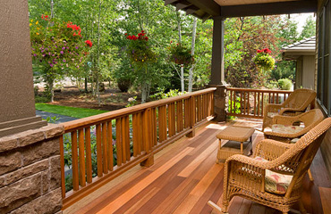 Cedar Decking in El Monte