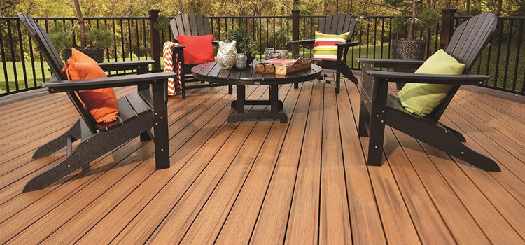 Black TREX Decking in El Monte, CA