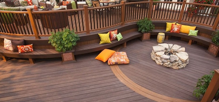 Gray TREX Decking in El Monte, CA