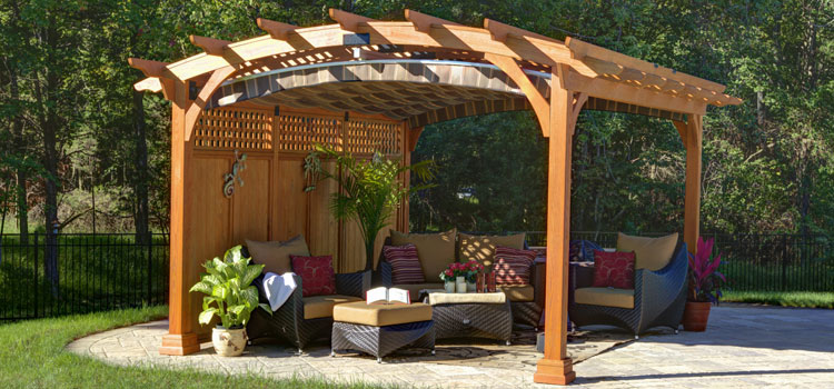 Modern Wood Pergola Installation in El Monte, CA